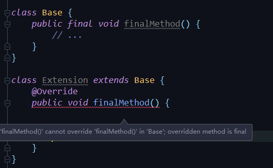 finalMethod